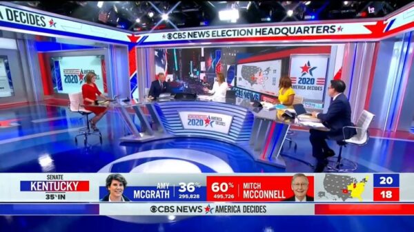 CBS News US Election 2020 Coverage 4