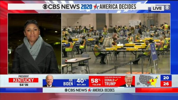 CBS News US Election 2020 Coverage 42