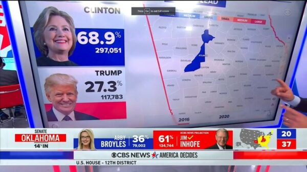 CBS News US Election 2020 Coverage 56