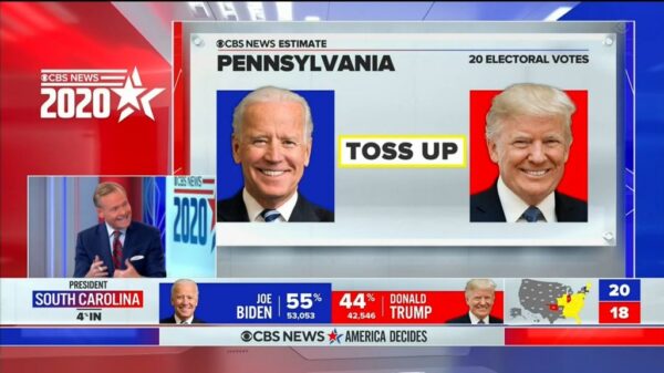 CBS News US Election 2020 Coverage 6