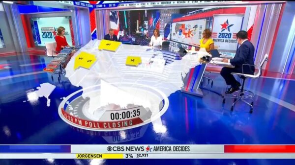 CBS News US Election 2020 Coverage 86