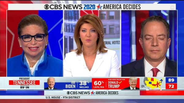 CBS News US Election 2020 Coverage 92