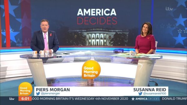 Good Morning Britain US Election 2020 Coverage 26