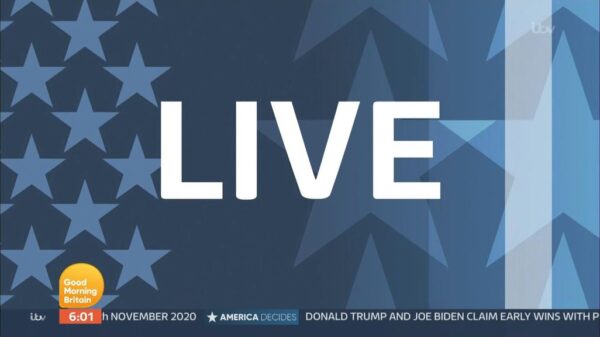 Good Morning Britain US Election 2020 Coverage 27