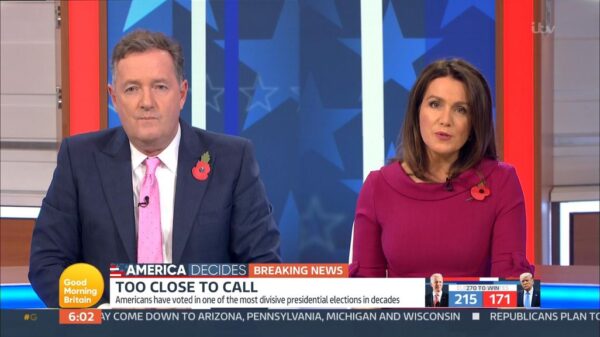 Good Morning Britain US Election 2020 Coverage 29