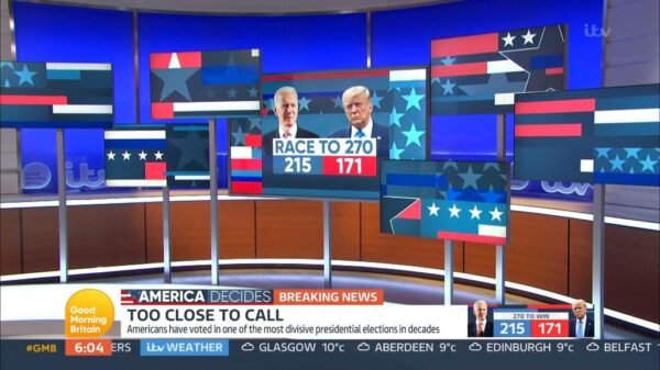 Good Morning Britain US Election 2020 Coverage 31