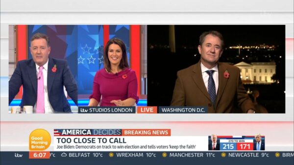 Good Morning Britain US Election 2020 Coverage 35