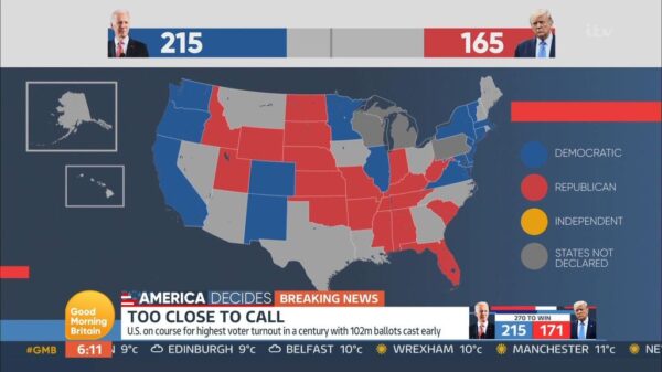 Good Morning Britain US Election 2020 Coverage 38