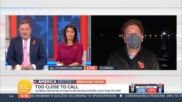 Good Morning Britain US Election 2020 Coverage 41