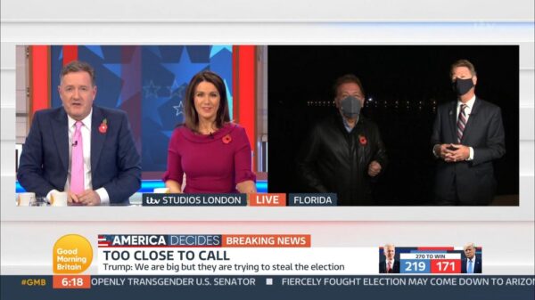 Good Morning Britain US Election 2020 Coverage 42