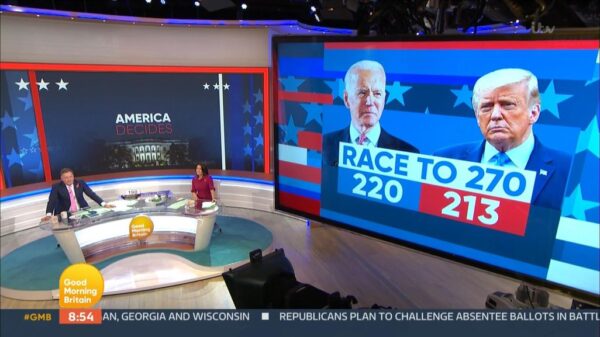 Good Morning Britain US Election 2020 Coverage 46