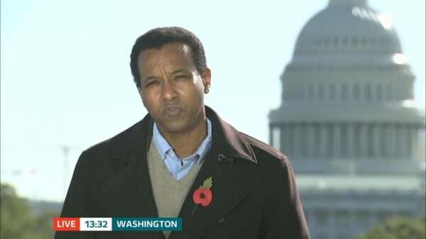 ITV Evening News from America on Election Day 1