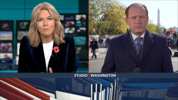 ITV Evening News from America on Election Day 7