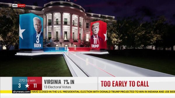 Sky News US Election 2020 Coverage 22