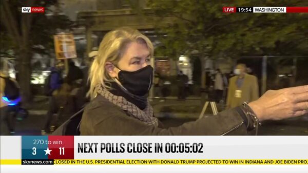 Sky News US Election 2020 Coverage 31