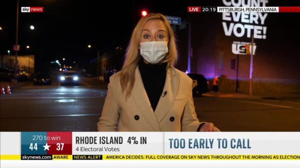 Sky News US Election 2020 Coverage 41