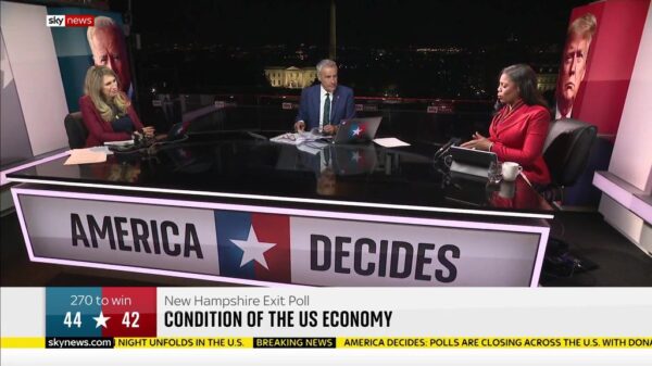 Sky News US Election 2020 Coverage 42