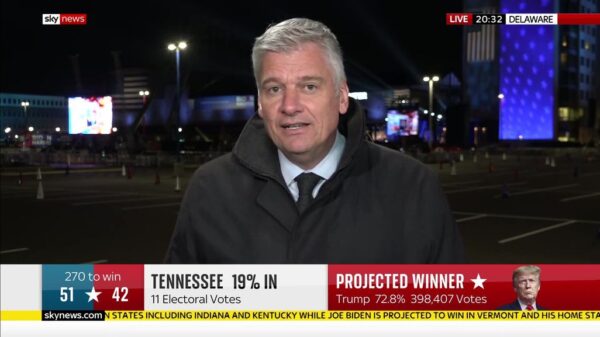 Sky News US Election 2020 Coverage 48