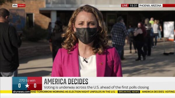 Sky News US Election 2020 Coverage 6