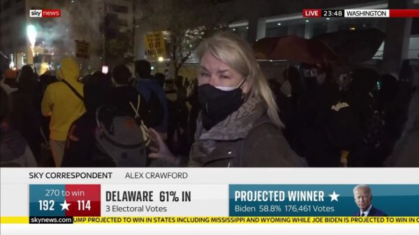 Sky News US Election 2020 Coverage 76
