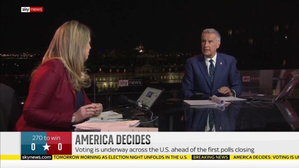 Sky News US Election 2020 Coverage 8