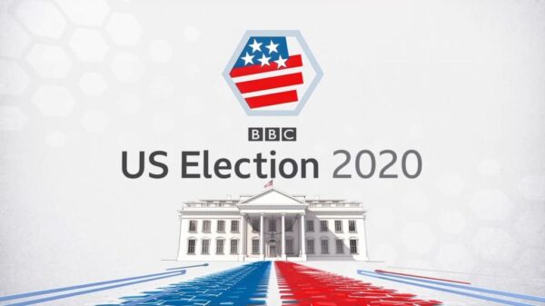 US Election 2020 BBC News Coverage 31