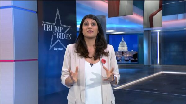US Election 2020 ITV News Coverage 14