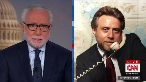Wolf Blitzer first day on CNN 1990 1