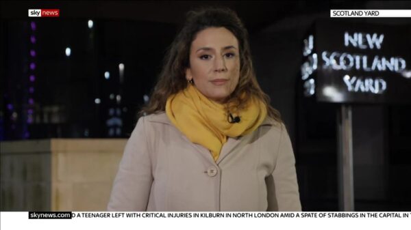 Milena Vesekinovic Sky News Reporter 4