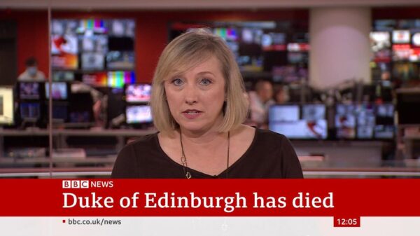 Prince Philip Dies BBC News Coverage 2