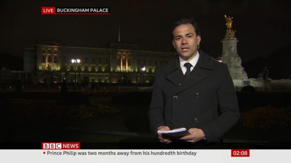 Prince Philip Dies BBC News Coverage 8 1