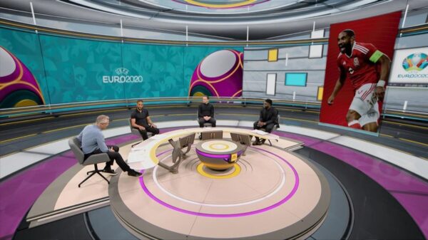 Euro 2020 BBC Studio 4