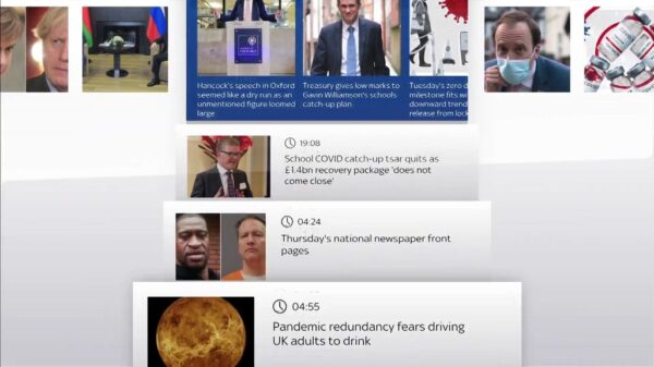 Sky News 2021 Top of the Hour Ident 8