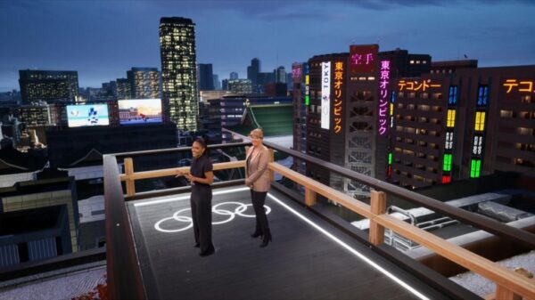 Tokyo 2020 BBC Studio 3