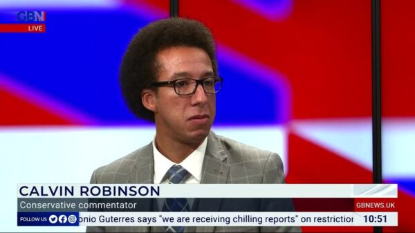 Calvin Robinson GB News Presenter 1
