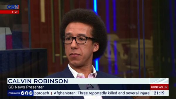 Calvin Robinson GB News Presenter 3