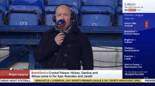 David Stowell Sky Sports Football 1