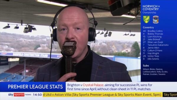 David Stowell on Sky Sports Football