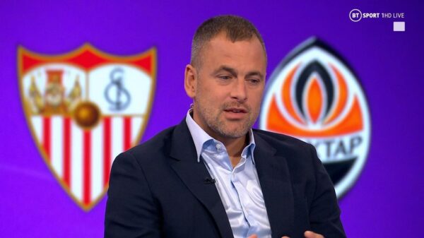 Joe Cole BT Sport Pundit 2