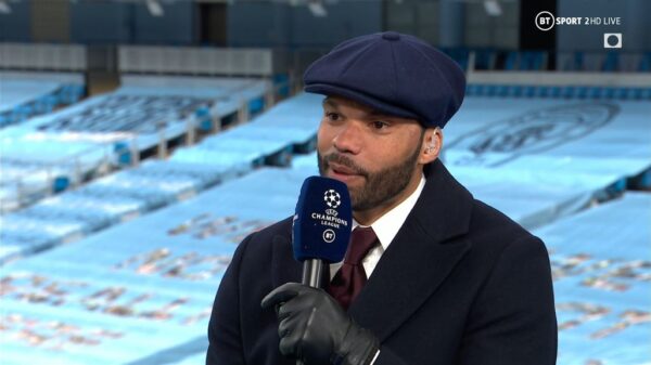 Joleon Lescott BT Sport Pundit 1