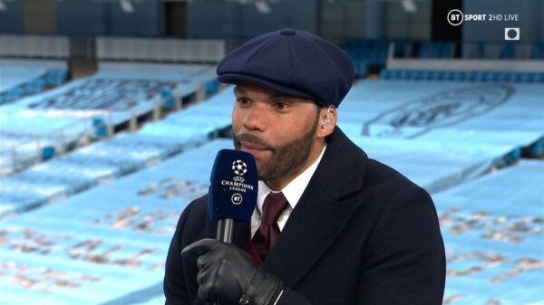Joleon Lescott BT Sport Pundit 2