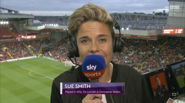 Sue Smith on Sky Sports WSL Sue Smith on Sky Sports WSL