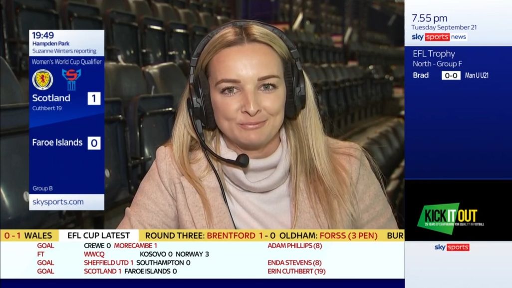 Suzanne Winters Sky Sports 