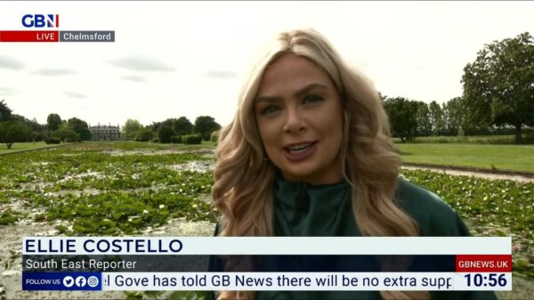 Ellie Costello GB News Reporter 4