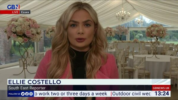 Ellie Costello GB News Reporter 8