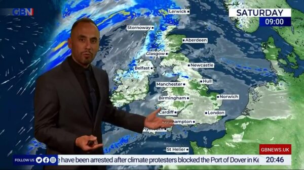 Mark Wilson GB News Weather Presenter 2