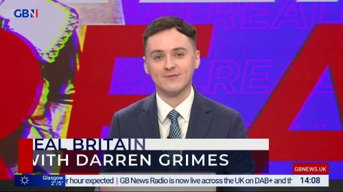 Darren Grimes GB News Presenter