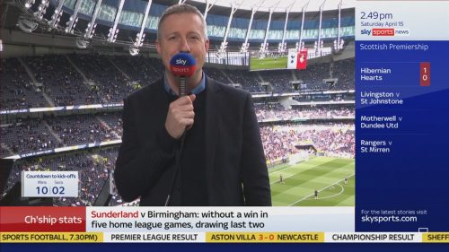 Gary Taphouse Premier League Commentator