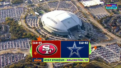 Nick NFL Wild Card Game on Nickelodeon in  