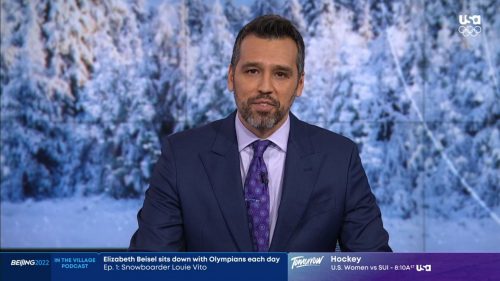 Ahmed Fareed NBC Winter Olympics